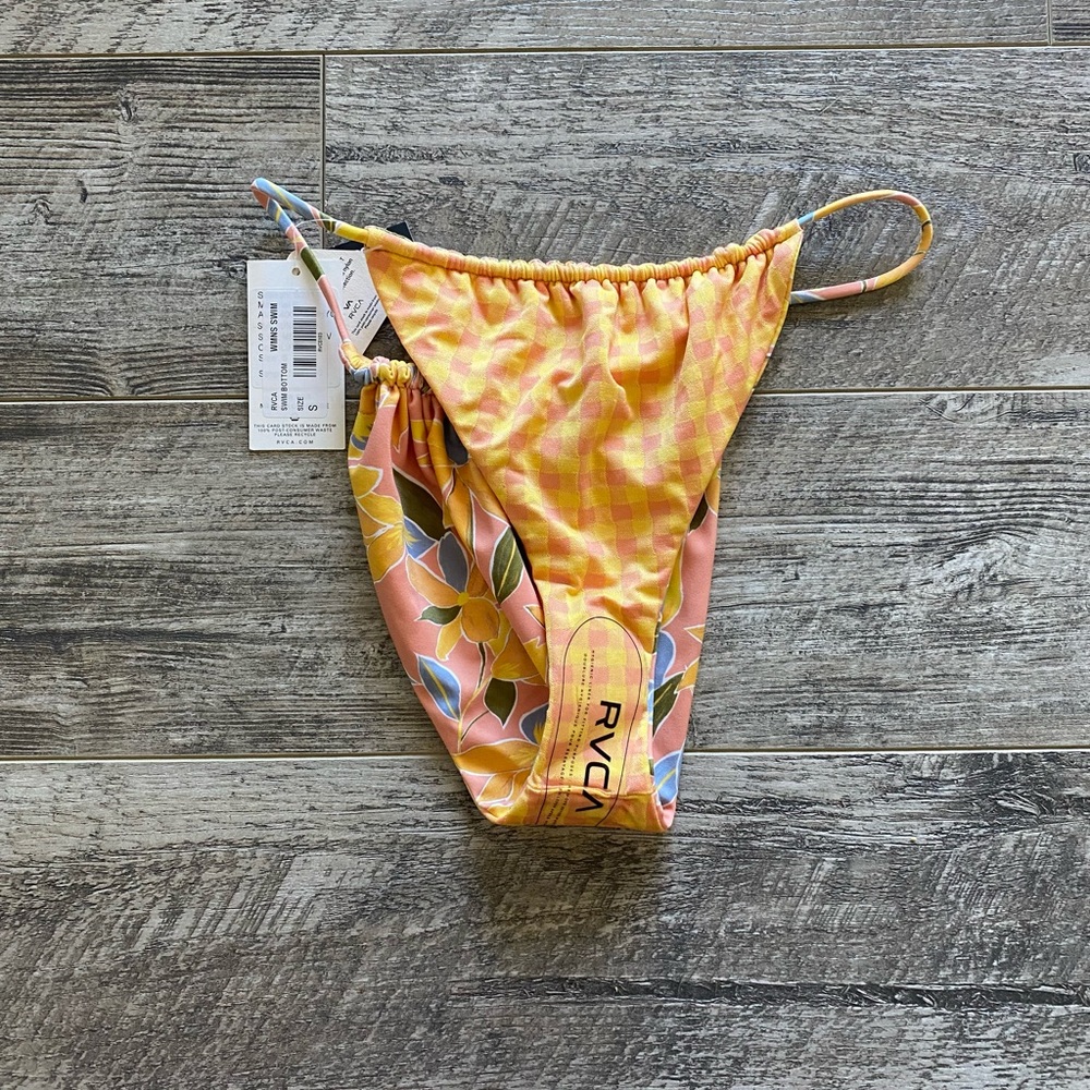 RVCA Sunkissed Reversible Bikini Bottom - Small - Picture 4 of 6
